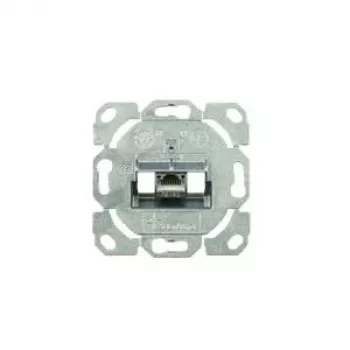 TELEGÄRTNER AMJ-S Cat.6A geschirmtes RJ45-Anschlussmodul mit Abdeckung, Reinweiß J00020A0514