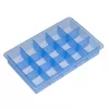 LURCH FlexiForm Eiswürfelform 15 Würfel Blau 10450