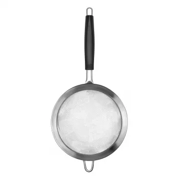 LURCH TANGO Küchensieb 18,5 cm Schwarz/Silber 230220