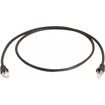 Telegärtner Cat 6A S/FTP Patchkabel, 1,5 m, Schwarz L00001A0169