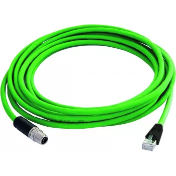 Telegärtner L80104A0000 Cat6a S/FTP Netzwerk-Patchkabel, 7,5 m, Grün