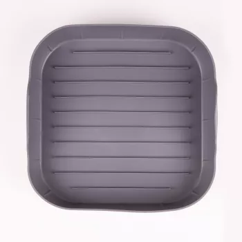 LURCH 2-teiliges Silikon-Backformen-Set für Heißluftfritteuse 17 x 17 cm 00070205