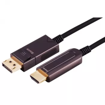 S/CONN maximum connectivity 30-20075 optisches DisplayPort-auf-HDMI-A-Adapterkabel, 4K60, 10 m