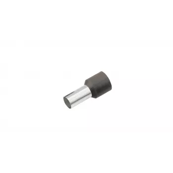 Cimco 187120 teilisolierte Aderendhülse, 1,5 mm², Schwarz, 100 Stück