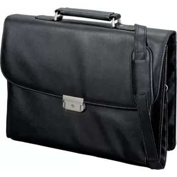 JÜSCHA Alassio Catana 92434 Business-Tasche A4 Schwarz Kunstleder