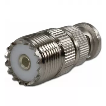 Telegärtner BNC-Stecker auf UHF-Buchse Koaxialadapter J01008A0803