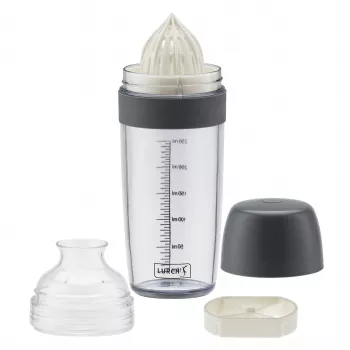 Lurch Shaker Grau 250 ml Dressing Shaker mit Messskala 10023