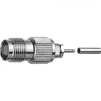 TELEGÄRTNER TNC-Buchse Crimp-Verbinder für RG-316/U, 50 Ohm, 5er-Pack (J01011A0050)
