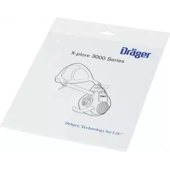 Dräger X-plore 3300 Halbmaske Atemschutz Lackierset mit 2 A2P3 RD Filtern (R57793)