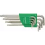 Stahlwille 10771/8 Kugelkopf-Torx-Winkelschlüsselsatz, 8-teilig (T9-T40) 96432700