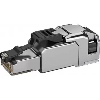 TELEGÄRTNER 100040203 RJ45 Keystone-Modul Cat.6A geschirmt werkzeuglos IDC