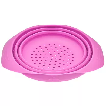 LURCH Faltbares Sieb Traube 24 cm Silikon mit PP-Basis 210286