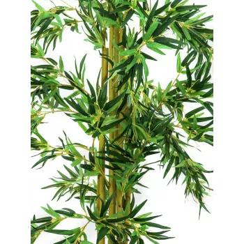 EUROPALMS Künstliche Bambus Mehrstamm-Pflanze, 150cm 82509235