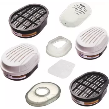 Dräger X-plore Bajonett-Kombinationsfilter A2B2E2K2 Hg P3 RD, 2er-Pack 6738819