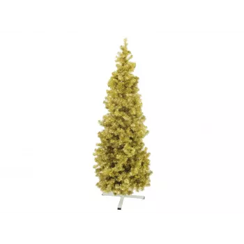 EUROPALMS FUTURA Künstlicher Weihnachtsbaum, gold-metallic, 210 cm 83500555
