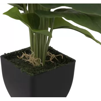 EUROPALMS Calla mini Kunstpflanze, Gelb-Orange, 43 cm 82540346