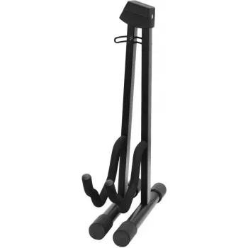 DIMAVERY Faltbarer Gitarrenständer Schwarz (26348047)