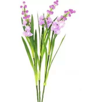 EUROPALMS Arum Lily 3er-Set mit LEDs, Rosa, 85cm 83330304