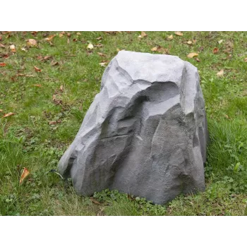 EUROPALMS Dekorativer Felsen Keltisch Glasfaser Kunststein 50x40x30cm Grau/Braun 83313230