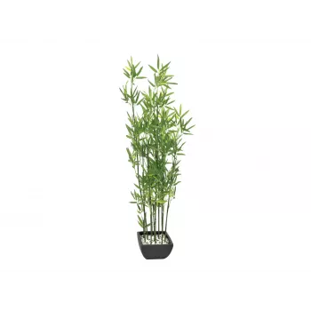 EUROPALMS Künstlicher Bambus in Dekorativer Schale, 120cm 82509261