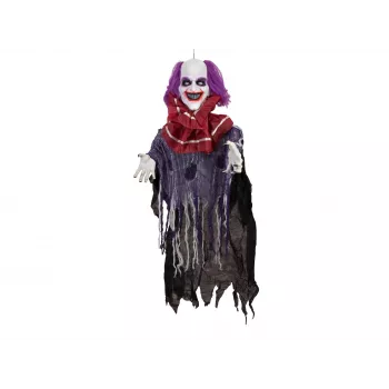 EUROPALMS Animierte Halloween-Figur Clown Robby, 120cm 83316147