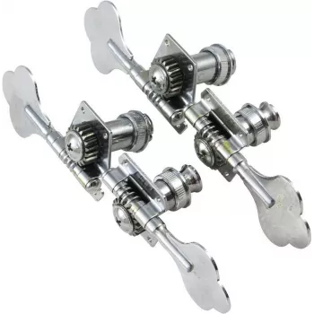 DIMAVERY Mechaniken für JB-Style E-Bassgitarren (4er-Set, Chrom) 26300212