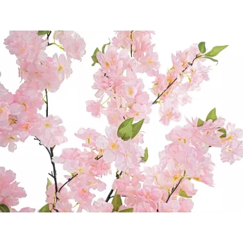 EUROPALMS Künstlicher Kirschblütenbaum mit 3 Stämmen, Rosé, 160cm 82507834