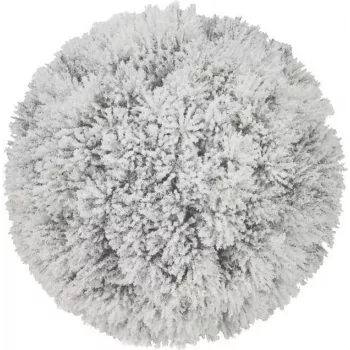 EUROPALMS Beflockte Tannenzapfen-Kugel 20cm 83500304