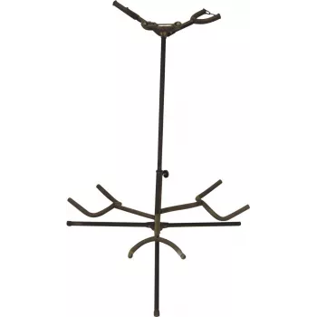 DIMAVERY Dreifach-Gitarrenständer, Schwarz (26348110)