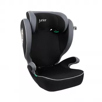 Petex Basic 1501 Grauer HDPE Kindersitz ECE R129 i-Size 100-150 cm höhenverstellbar