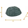 EUROPALMS Dekorativer Felsen Vulcano, Fiberglas, Mehrfarbig 83313231