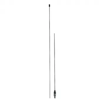 Midland Albrecht ML 145 Mobile CB-Funk-Antenne (6310) - 145 cm, 500W, 5/8 Lambda, PL-Mount
