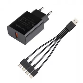Midland Albrecht 4-fach USB-Ladekabel für Albrecht Multicom 2 (29935)