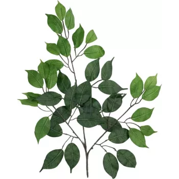 EUROPALMS Künstlicher Ficus-Benjamina-Zweig, 12er-Pack 82506101