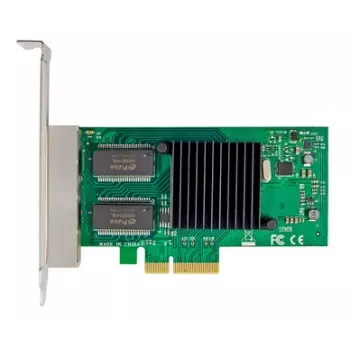 ALLNET PCIe 1G x4 Quad-Port Server-Adapter - Kupfer RJ45 - Intel I350 (ALL0136v2-4-GB-TX/I350T4)