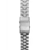 Zeppelin Edelstahlarmband Silber 22 mm Uhrenarmband