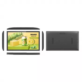 ALLNET TouchMon-240 24 inch Full HD IPS Touch-Monitor mit HDMI, USB-C, Mini HDMI, USB-Hub