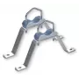 WEIß MHZ1560 Wandhalterungsset Stahl 15cm (39061)