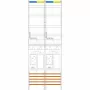 f-tronic Zählerfeld 2-feldrig ER29 H=1350mm 2-eHZ 2 Res. 7143002 1 (7143002)