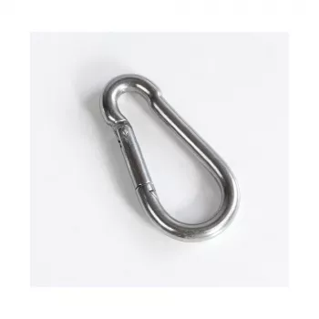 Kern HCB-A01 Edelstahl-Sicherheitskarabiner für HCB- und HCN-Hängewaagen, 15 mm Öffnung
