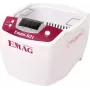 Emag Ultraschallreiniger mit Heizung, 2 L Tank, 160 x 90 x 50 mm, 80 W Ultraschallleistung, digitale Zeit- und Temperatursteuerung, Kunststoffgehäuse