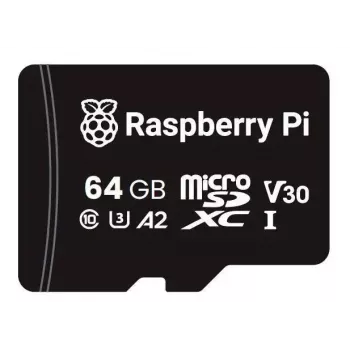 ALLNET Raspberry Pi 64GB Class 10 MicroSDXC Speicherkarte mit Raspberry Pi OS RPI-MSD-64-OS