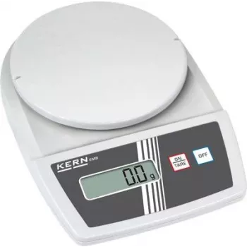 KERN EMB 1200-1 Präzisions-Briefwaage, 1,2 kg x 0,1 g, Batterie- und Netzbetrieb