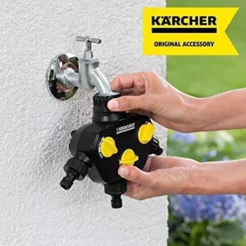 Kärcher 2.645-200.0 3-Wege-Verteiler 60 mm Saugschlauch mit Rückschlagventil