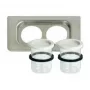 EMAG Lebensmittelaufbewahrungs-Set 4,0L mit 2x0,6L Glasbehältern