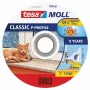 TESA Dichtung Weiß P-Profil Selbstklebendes EPDM-Schaumgummi-Dichtungsprofil 100m