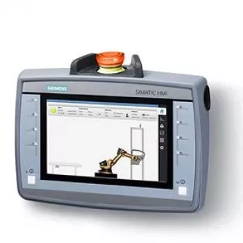 Siemens SIMATIC HMI KTP700F Mobile 7 inch TFT Touch Panel mit PROFINET, IP65, Not-Halt und Zustimmtastern 6AV21252GB230AX0