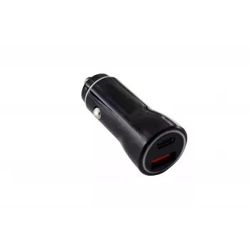 IWH Dual USB-C Kfz-Ladegerät 2.1A Schwarz 019053