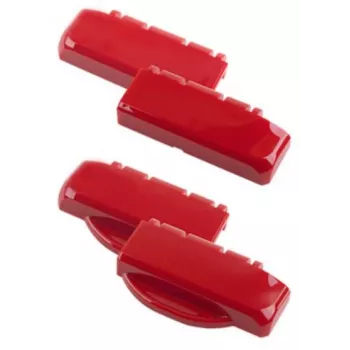 Bopla B SC HB PC-V0-3000 Scharnierschloss Polycarbonat Feuerrot RAL 3000 100 x 27 x 48,3 mm 96910000