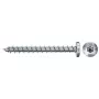 Fischer Power-Fast II CZF 670636 Spanplattenschrauben 4,5 x 40 mm Pozidriv PZ2 verzinkter Stahl, 200 Stück